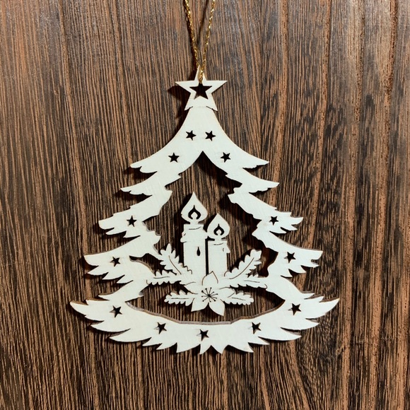 Wooden Christmas Ornaments - Picture 3 of 4